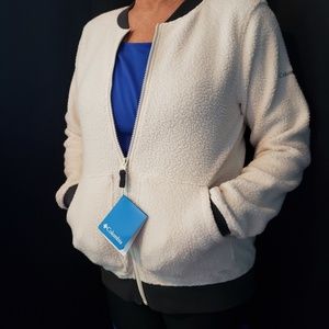 columbia feeling frosty sherpa pullover